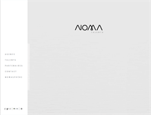 Tablet Screenshot of noma-talents.com